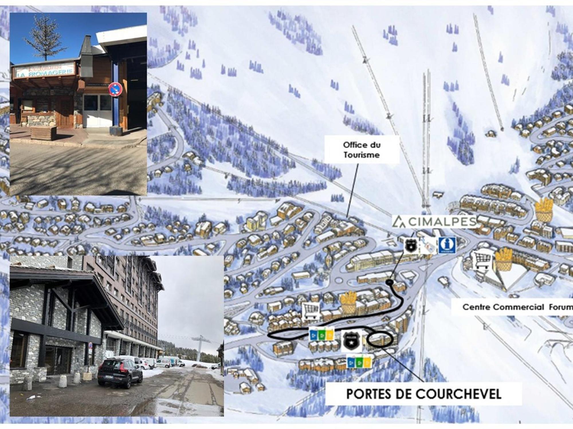 Appartement Renove Avec Acces Direct Aux Pistes, 3 Chambres, Courchevel 1850 - Fr-1-564-75 Exteriör bild